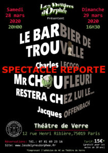 Spectacle Lecocq-Offenbach
